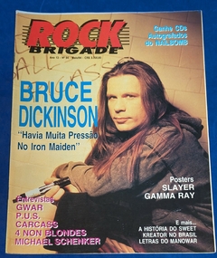 Rock Brigade Nº 94 - Revista 1994 Bruce Dickinson