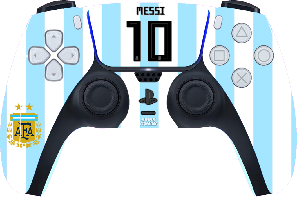 Skin PS5 joysticks Adesiva Messi Argentina em Promoção na Americanas