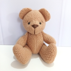 Bichinho de pelucia - urso de pelucia - cor marrom - com 16 cm de altura - brinquedo na internet