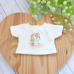 Camiseta de boneca de manga curta - roupa de boneca - boneca de pano - boneca baby alive - comprar online