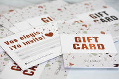 Gift card impresas Frente y Dorso (10x15)+ Hot Stamping frente x50 U. en internet