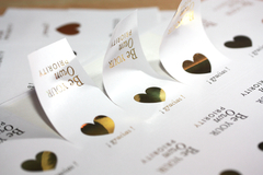 Hojas cierrabolsas con hot stamping (metalizados) / 5 planchas A3 (40x30 cm) - comprar online