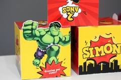 Cajas para eventos /golosinas (10x10 cm) con/ sin figura relieve x 10 u - Imagine Soluciones Graficas