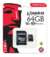 Cartão Micro SD Kingston 64gb