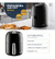 Fritadeira Eletrica Air Fryer Britânia Airfrayer De 3 Litros 220v - comprar online