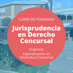 CURSO DE POSGRADO: JURISPRUDENCIA EN DERECHO CONCURSAL