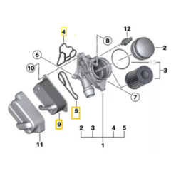 Imagem do RADIADOR RESFRIADOR CALOR ÓLEO MOTOR BMW 420i 428i F32 F36 2013 A 2021