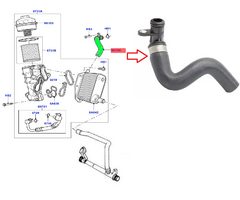 MANGUEIRA RADIADOR TROCADOR OLEO MOTOR VOLVO V60 V70 S80 3.2 3.0 - comprar online