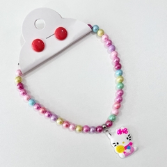 KIT - 1 colar infantil + 1 botão resina - comprar online