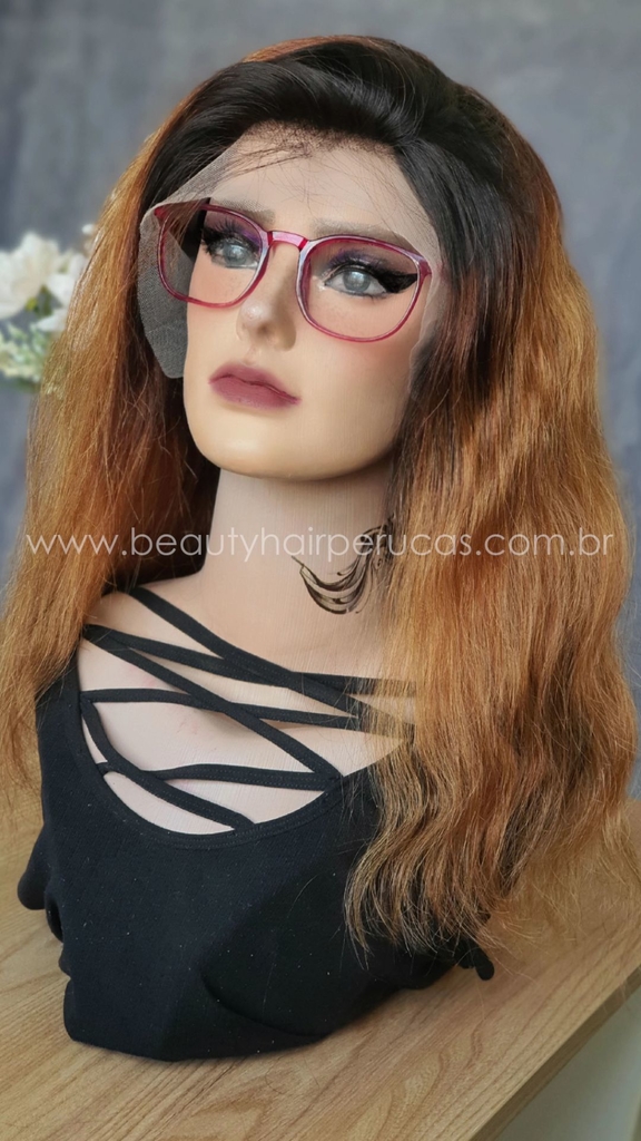 Lace Front Camile Cabelo Humano Ondulado 45cm