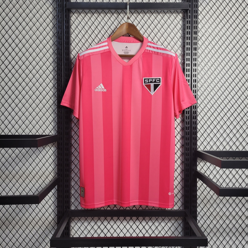 Camisa São Paulo Outubro Rosa 22/23 - Masculina - Torceedor - Adidas -  Futeboleiro Store