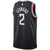 Regata NBA LA Clippers Kawhi Leonard Nike Black 2022/23 Swingman Jersey - City Edition na internet