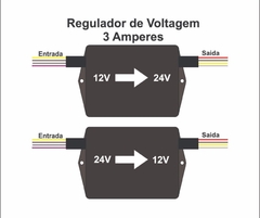 REGULADOR DE TENSAO DE 24V / 12V TC016 na internet