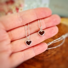 Pingente Mini Coração em Prata 925 - comprar online