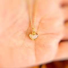 Pingente Mini Coração banhado em ouro - comprar online
