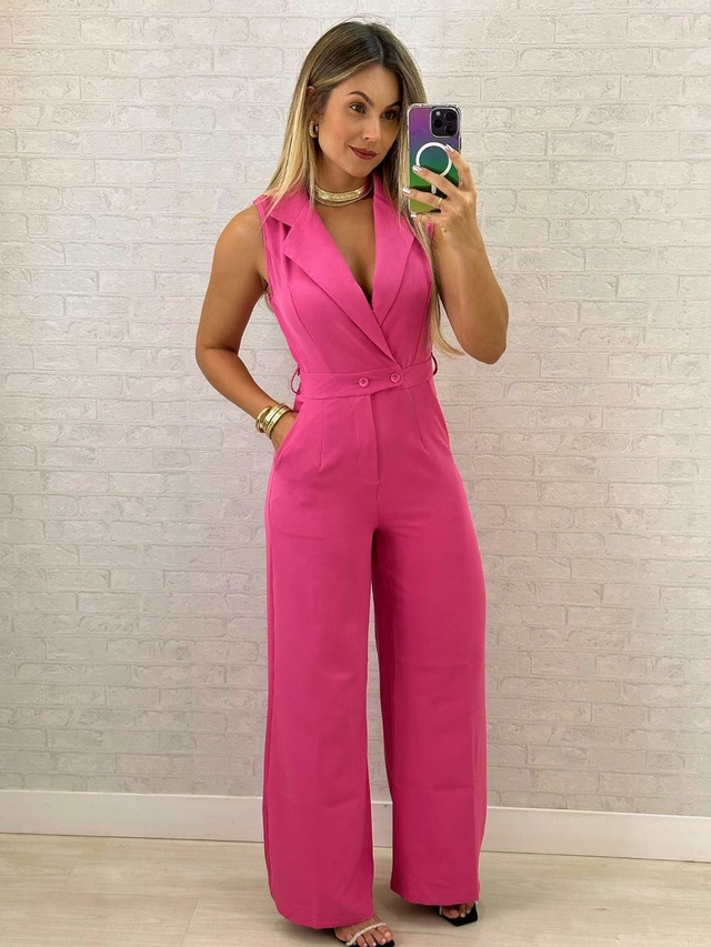 Macac o Feminino Alfaiataria Auritta Moda Feminina
