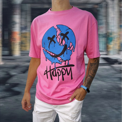 REMERA HAPPY - T8827 - comprar online