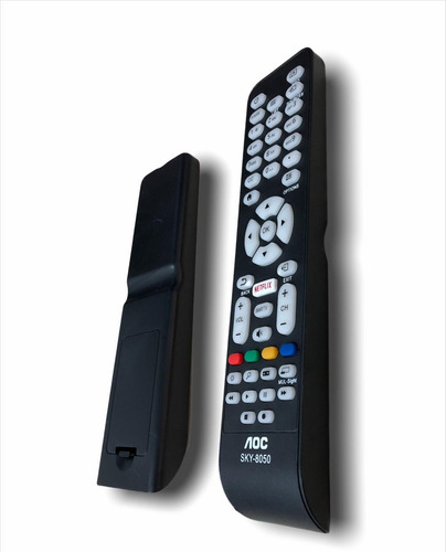 Controle Remoto Para Tv Aoc Com Botão Netflix Led Smart Novo SKY