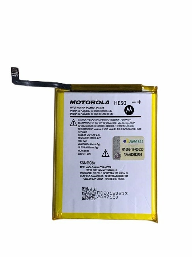 Bateria Interna Celular Motorola Moto E4 Plus Xt1773 He50