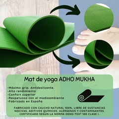 Mat Adho Mukha Everyday Salamandra Verde Manzana - tienda online