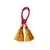 Porta Guardanapo Tassel Pink com Amarelo - comprar online