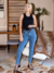 Calça Jeans Skinny Marmorizada - comprar online