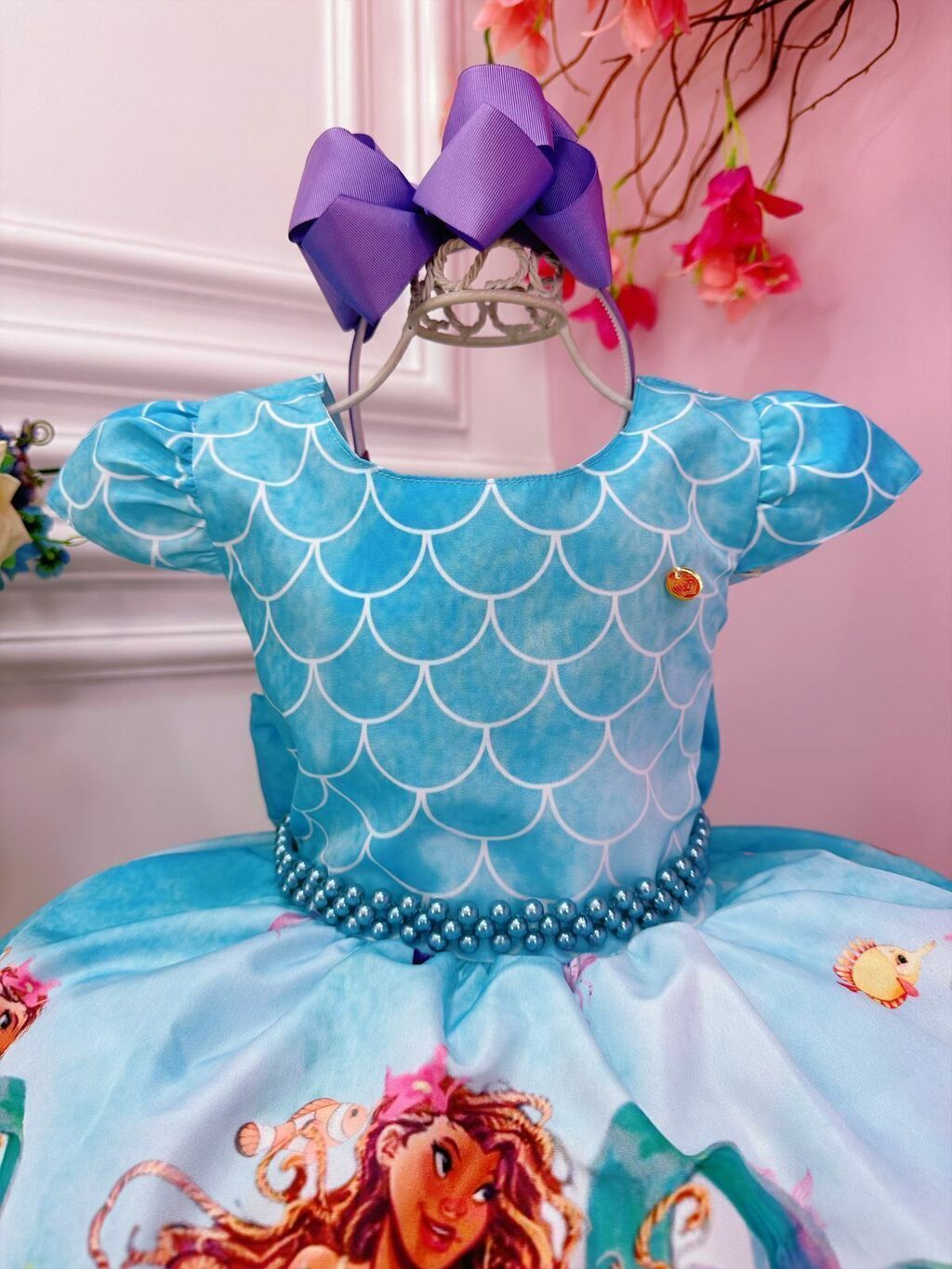 Fotos da best sale ariel de vestido