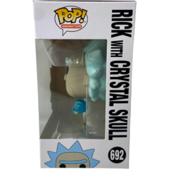 Rick and Morty Rick con Calavera de Cristal Funko Pop #692 - anicom