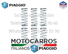 Piaggio Resortes Clutch [127755013-KIT] (kit) (6 piezas)