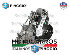 Imagen de Piaggio Motor Gasolina 200 cc BSIII Step 2 (Ape City 2019-2024)