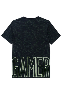 Camiseta ML Infantil Juvenil Johnny Fox Game Roblox Masculino