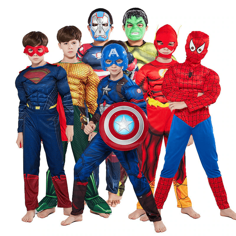 Fantasia Infantil Super Heróis - Festivo Festas