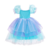 Vestido Infantil Princesa Disney Sereia Ariel na internet