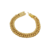 Pulseira Grumet Lacraia 13mm Banhado Ouro 18k - comprar online