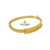 Bracelete com Ressalte Banhado a Ouro 18k - Miami Gold Import