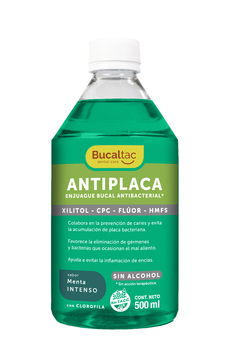 ANTIPLACA – ENJUAGUE BUCAL ANTIBACTERIAL