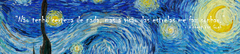 Banner da categoria Van Gogh