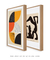 Imagem do Conjunto 2 Quadros Decorativos Bauhaus Picasso Style