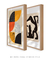 Conjunto 2 Quadros Decorativos Bauhaus Picasso Style na internet