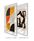 Conjunto 2 Quadros Decorativos Bauhaus Picasso Style - comprar online