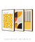 Conjunto 3 Quadros Decorativos Bauhaus References 1 - comprar online