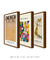 Conjunto 3 Quadros Decorativos Klimt Bauhaus Dalí - comprar online