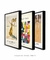 Conjunto 3 Quadros Decorativos Klimt Bauhaus Dalí - Moderna Quadros Decorativos | Cupom Aqui