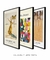 Conjunto 3 Quadros Decorativos Klimt Bauhaus Dalí - Moderna Quadros Decorativos | Cupom Aqui