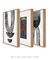 Conjunto 3 Quadros Decorativos Moderna 1 - Moderna Quadros Decorativos | Cupom Aqui