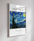 Quadro Decorativo Van Gogh The Starry Night Vertical na internet