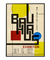 Quadro Decorativo Bauhaus Cartaz Exibição Julho 32