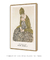 Quadro Decorativo Egon Schiele Edith with Striped Dress na internet