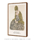 Quadro Decorativo Egon Schiele Edith with Striped Dress - loja online