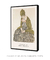 Quadro Decorativo Egon Schiele Edith with Striped Dress